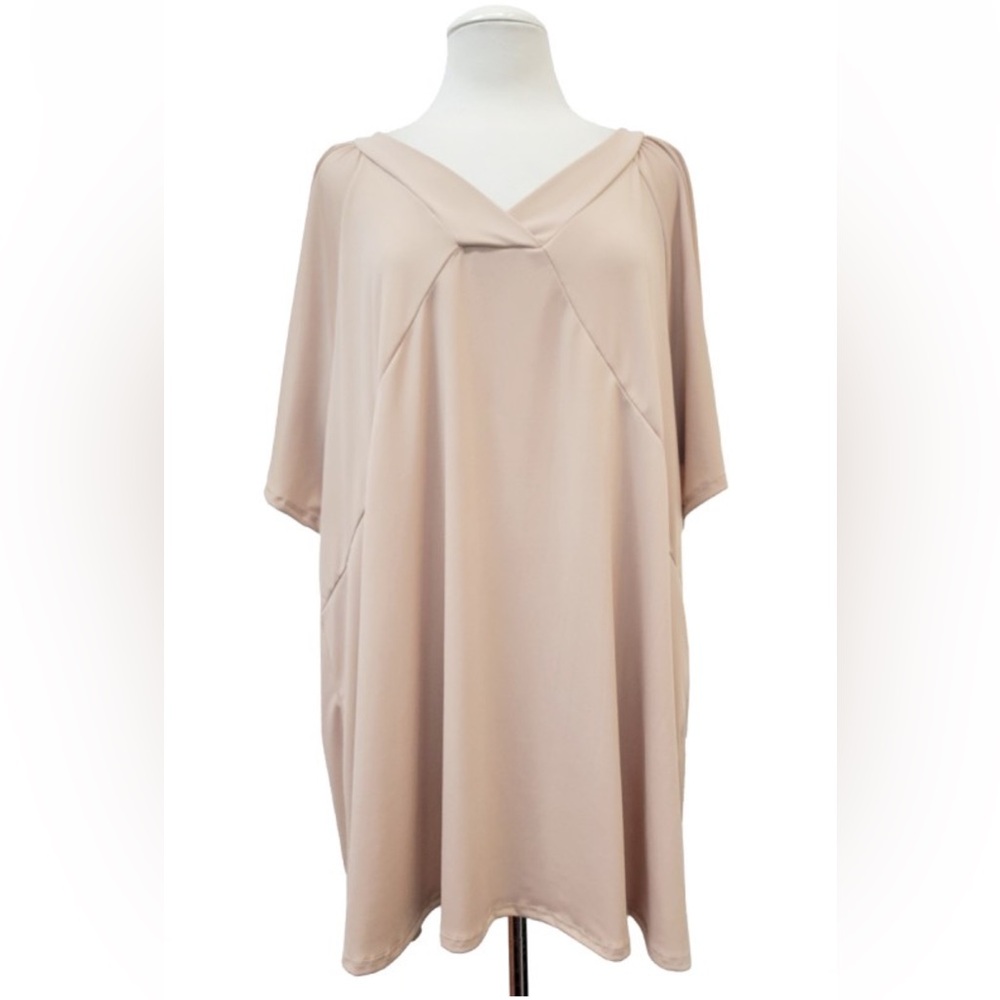 Elegant Beige Tunic Top